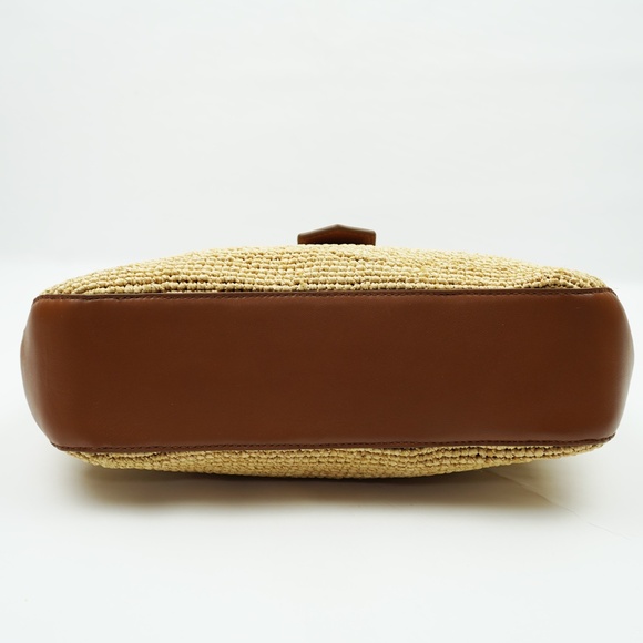 JCREW Berkeley Shoulder Bag in Handknotted Straw $148 EE7217 - Picture 7 of 8